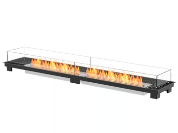 LINEAR 90 - Indoor/Outdoor built-in bioethanol fireplace by EcoSmart Fire - view 3